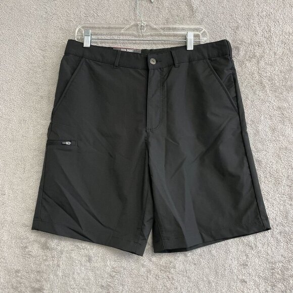 NEW Gerry Men's Size 34 Stretch Tech Shorts With UPF 30+  Black Waistband - Picture 2 of 6